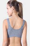 Lady Lyka Cotton Lycra Sports Bra (Pack of 2) - Multicolor — thumbnail 4